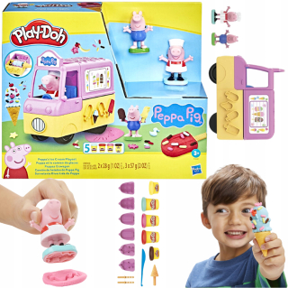 PLAY DOH CAKE ICE CREAM PEPPA F3597 AUTO ==